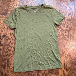 Joe Fresh crew neck corron t-shirt -GREEN